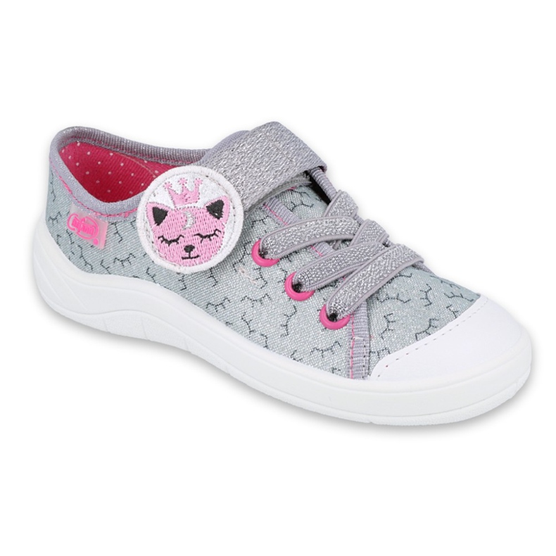 Chaussures enfant Befado 251X156 rose gris