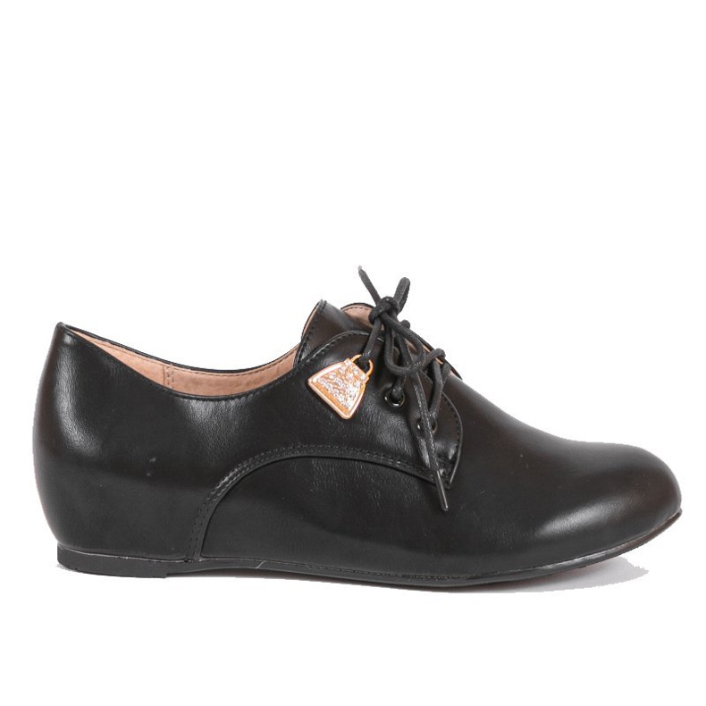 Chaussures de jazz noires classiques, chaussures classiques C12-1 le noir