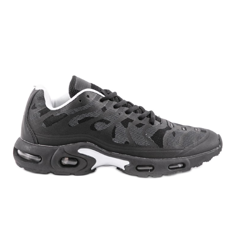 15009-P noir chaussures de sport pour hommes le noir 15009-P noir chaussures de sport pour hommes le noir