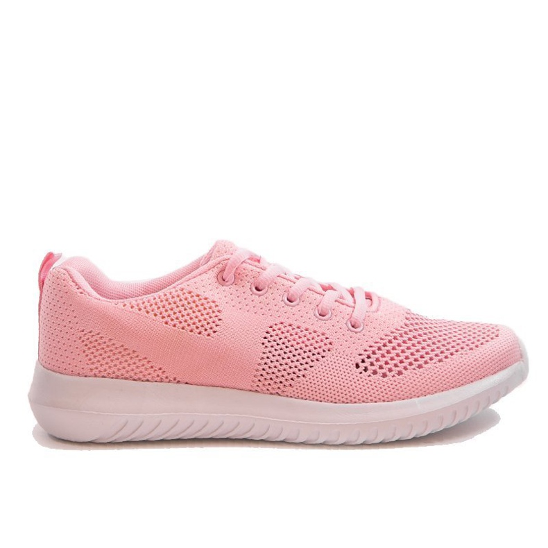 Chaussures de sport ajourées roses T101-8