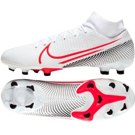 Chaussure de football Nike Mercurial Superfly 7 Academy FG / MG M AT7946-160 blanc