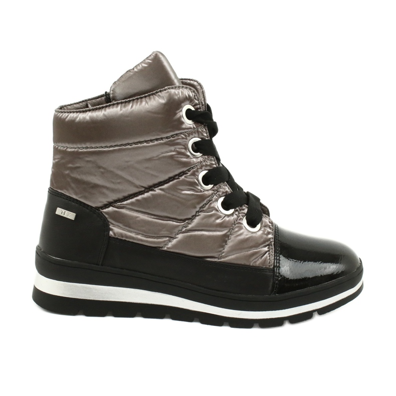 Bottes de neige marron, membrane Caprice 26212 brun le noir