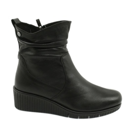 Caprice Bottines compensées Walking On Air le noir