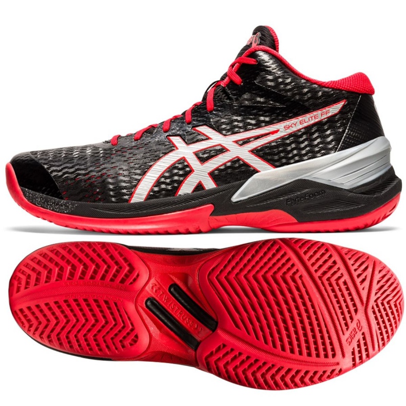 Chaussures de volley-ball Asics Sky Elite Ff Mt M 1051A032-003 multicolore le noir