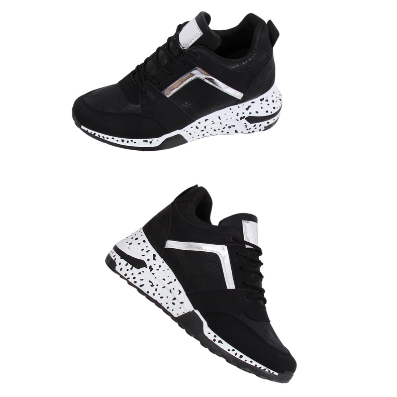 Chaussures de sport noires noires C131 Negro le noir Chaussures de sport noires noires C131 Negro le noir