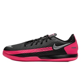 Nike Phantom Gt Academy Ic Jr CK8480-006 chaussures de football noir multicolore