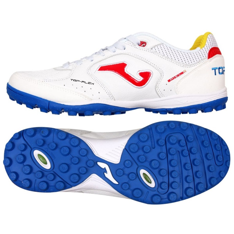 Chaussures de foot Joma Top Flex 2016 Tf M TOPW.2016.TF multicolore blanche Chaussures de foot Joma Top Flex 2016 Tf M TOPW.2016.TF multicolore blanche