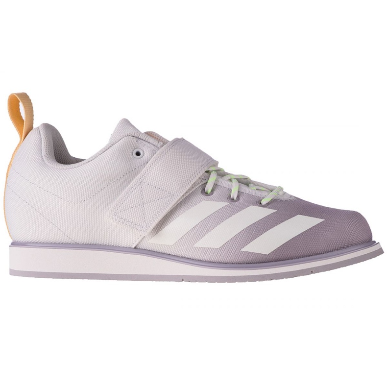 Chaussures Adidas Powerlift 4 W FU8166 blanche Chaussures Adidas Powerlift 4 W FU8166 blanche