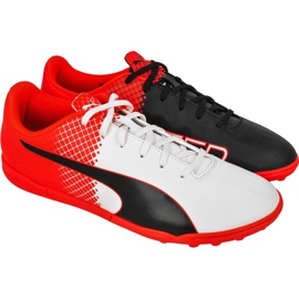 Puma evoSPEED 5.5 Tricks Tt M 10359103 chaussures de football multicolore rouge Puma evoSPEED 5.5 Tricks Tt M 10359103 chaussures de football multicolore rouge