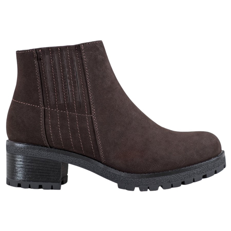 J. Star Bottes marron classiques brun