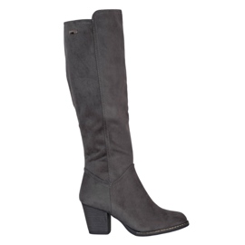J. Star Bottes confortables sur un poteau gris