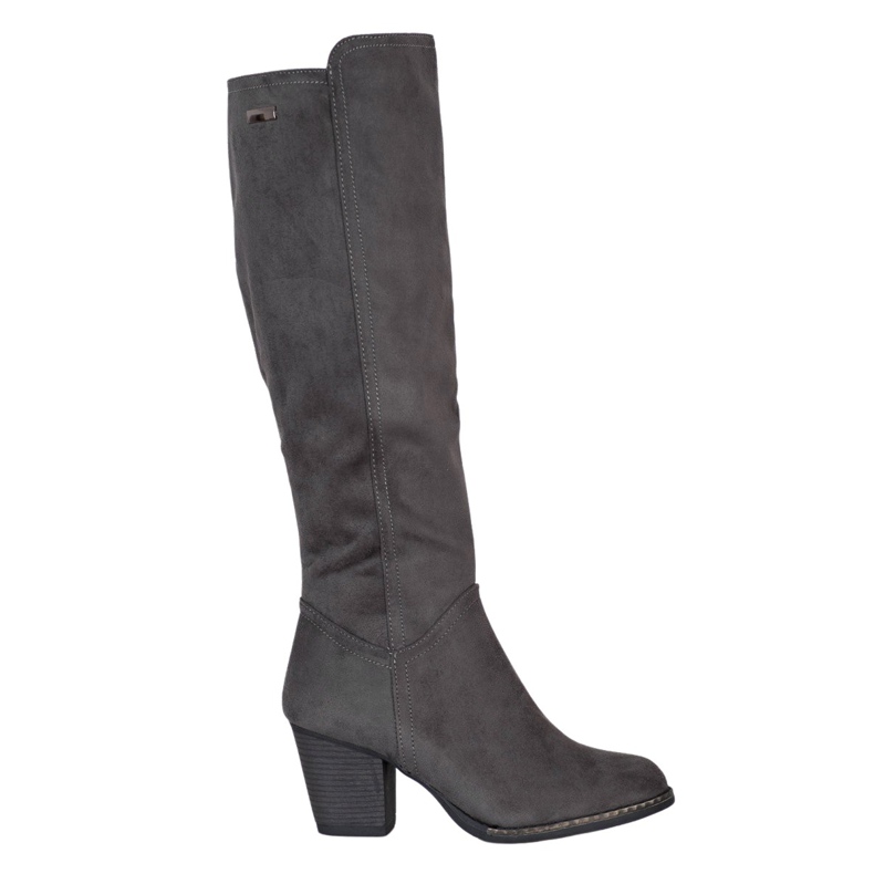 J. Star Bottes confortables sur un poteau gris