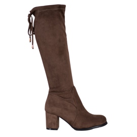 J. Star Bottes en daim classiques brun J. Star Bottes en daim classiques brun