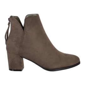 Bottes à fermeture éclair VINCEZA multicolore vert