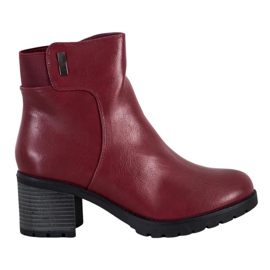 J. Star Bottes confortables sur un poteau rouge