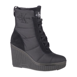 Calvin Klein Semelle W RE9774BLK le noir