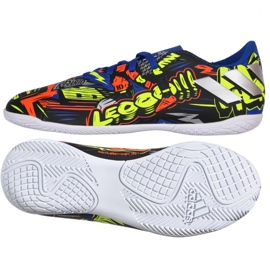 Chaussures indoor adidas Nemeziz Messi 19.4 In Jr EH0601 bleu marine, multicolore multicolore