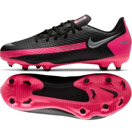 Chaussures de football Nike Jr Phantom Gt Academy FG / MG Jr CK8476-006 le noir le noir Chaussures de football Nike Jr Phantom Gt Academy FG / MG Jr CK8476-006 le noir le noir