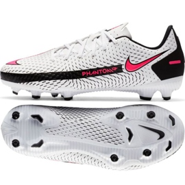 Nike Phantom Gt Academy FG / MG Jr CK8476-160 chaussures de football blanc multicolore