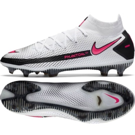 Nike Phantom Gt Elite Df Fg M CW6589-160 chaussures de football blanc multicolore
