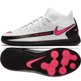 Chaussures de football Nike Phantom Gt Club Df Ic Jr CW6728-160 multicolore blanche Chaussures de football Nike Phantom Gt Club Df Ic Jr CW6728-160 multicolore blanche