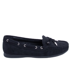 Mocassins femme noirs RQ-1 Noir le noir