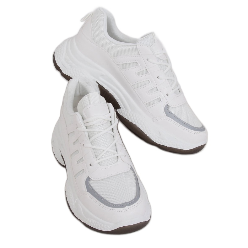 Chaussures de sport pour femmes blanches BH-001 Blanc