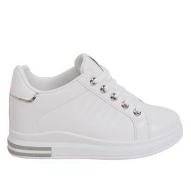 Blanc R78 Baskets blanches sur un coin caché