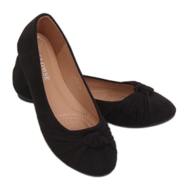 Ballerines femme noires 8F62 Noir