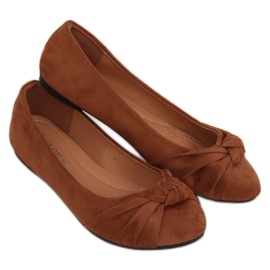Camel 8F62 Ballerines femme Camel brun