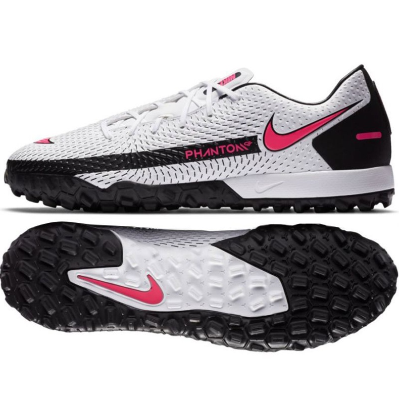 Chaussure de football Nike Phantom Gt Academy Tf M CK8470-160 multicolore blanche