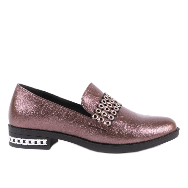 Chaussures basses marron pour femmes C18-6251 rouge multicolore Chaussures basses marron pour femmes C18-6251 rouge multicolore