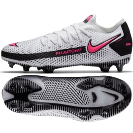 Chaussures de football Nike Phantom Gt Elite Fg Jr CK8473-160 multicolore blanche Chaussures de football Nike Phantom Gt Elite Fg Jr CK8473-160 multicolore blanche