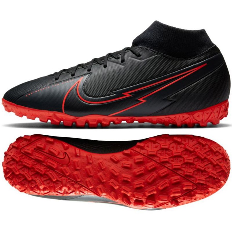 Chaussure de football Nike Mercurial Superfly 7 Academy Tf M AT7978-060 multicolore le noir