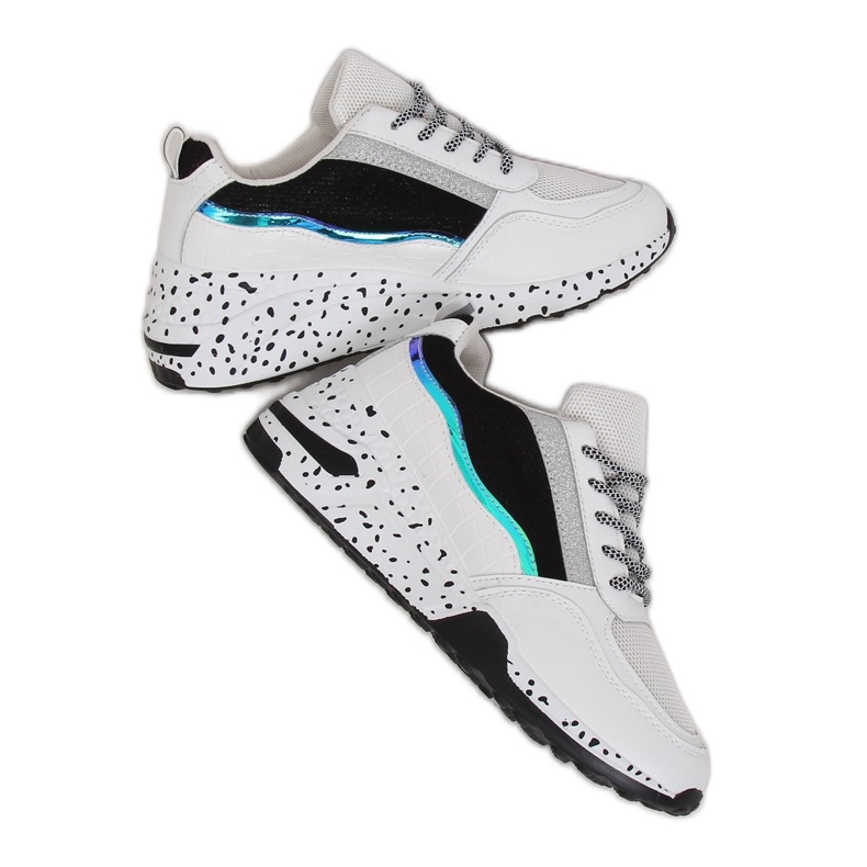 Chaussures de sport blanches pour femmes C-3151 Noir Chaussures de sport blanches pour femmes C-3151 Noir