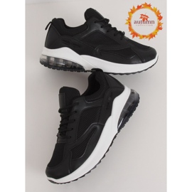 Chaussures de sport noires pour femmes 8271-SP Noir le noir