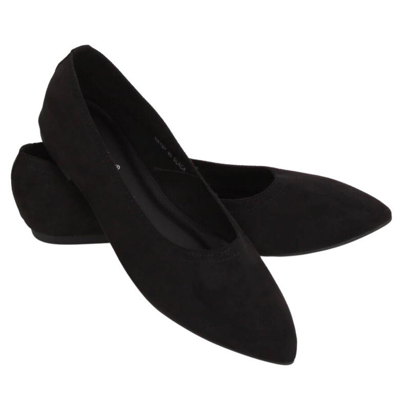 Ballerines noires pour femmes NK19P Black Ii Quality le noir
