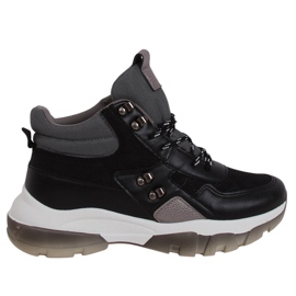 Bottines noires 2000-C03 Noir le noir