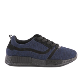 Chaussures de sport légères bleu marine PH-11 noir