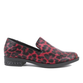 Chaussures femme rouges C18-6527 noir