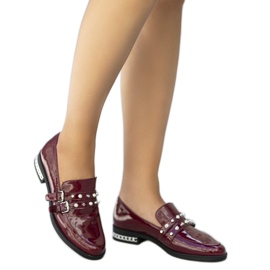 Chaussures basses marron pour femmes C18-6252-2 multicolore