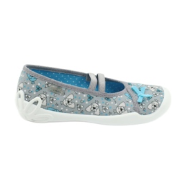 Chaussures pour enfants Befado 116Y274 bleu gris