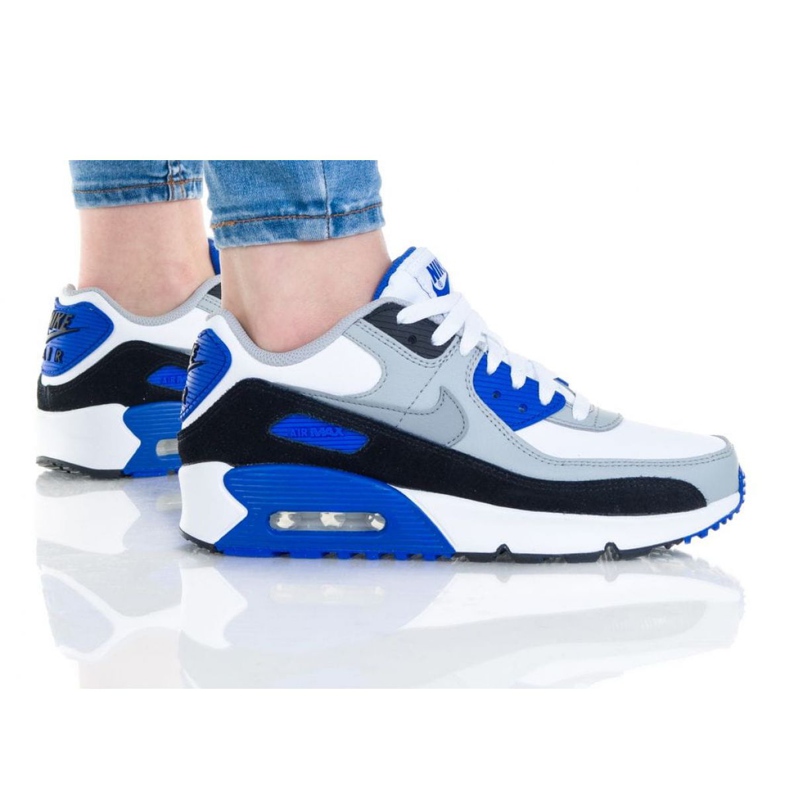 Nike Air Max 90 Ltr Gs Jr CD6864-103 blanche le noir
