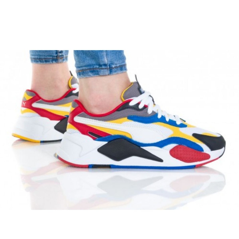Puma RS-X3 Puzzle Jr 372357 04 le noir multicolore