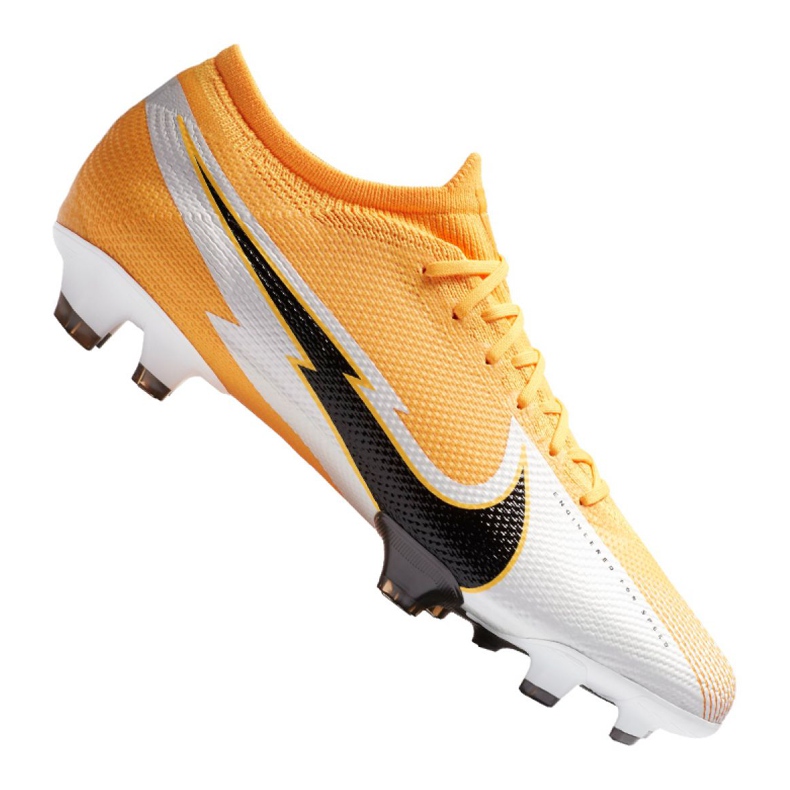 Chaussures de football Nike Vapor 13 Pro Fg M AT7901-801 multicolore jaune