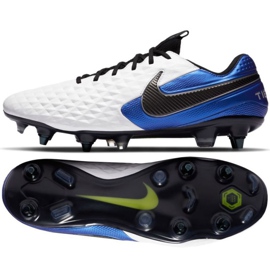 Chaussures de football Nike Tiempo Legend8 Elite SG-PRO Ac M AT5900-104 multicolore blanc