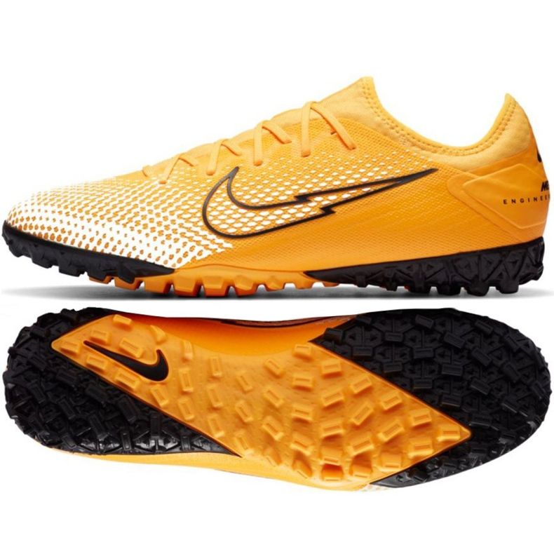 Chaussures de football Nike Mercurial Vapor 13 Pro Tf M AT8004-801 multicolore jaune