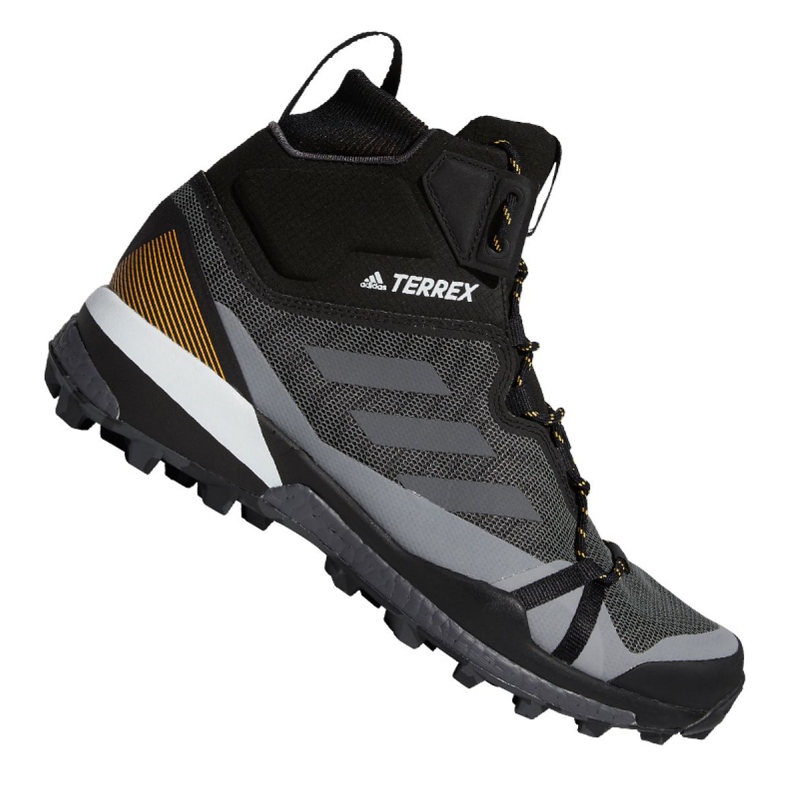 Chaussures Adidas Terrex Skychaser Lt Mid Gtx M FW9597 le noir gris
