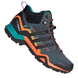 Chaussures Adidas Terrex Swift R2 Mid Gtx M FV6840 bleu marin bleu vert