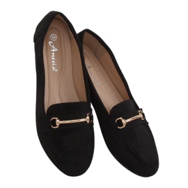 Mocassins femme noirs 88-385 Noir